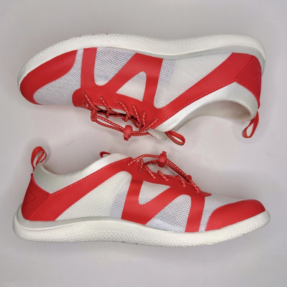 Land’s End Coral & White NatureTex Adjustable Water Sneaker Shoes